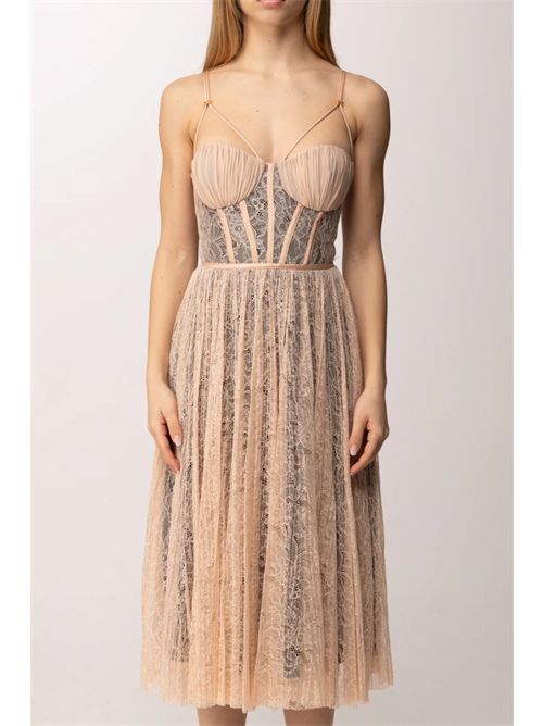 Abito in pizzo floreale ELISABETTA FRANCHI | AB97162E2/EM3